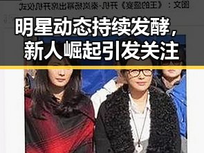 明星动态持续发酵，新人崛起引发关注